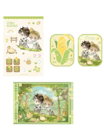 顾昀迟&温然-掰玉米贴纸套组-