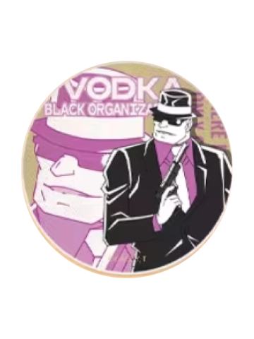 伏特加1徽章(普通款)-光影的对决系列