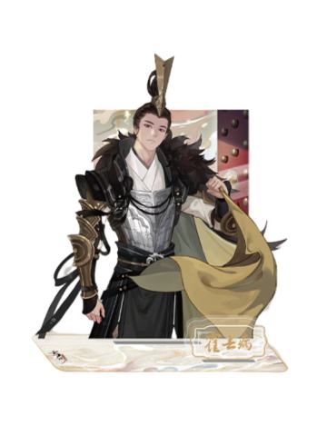 霍去病半身立牌-马踏飞沙系列