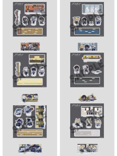 场景立牌-日服悠星六周年fes.