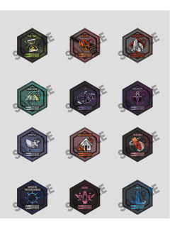 蚀刻章吧唧-日服悠星六周年fes.