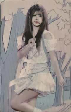 白佳媛 2025全团冲刺巡演小卡 ver.B