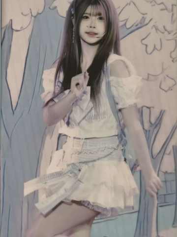 白佳媛 2025全团冲刺巡演小卡 ver.B