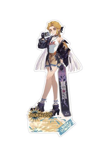 记者立牌-乘风而行系列