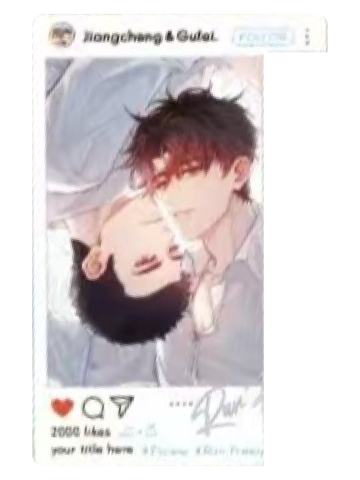 蒋丞&顾飞3赠品拍立得-晨绊系列