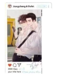 蒋丞&顾飞10赠品拍立得-晨绊系列