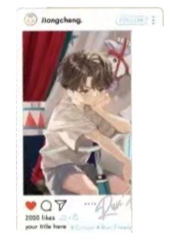 蒋丞6赠品拍立得-晨绊系列