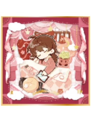 张佳乐2(隐藏款)亚克力色纸-睡颜系列