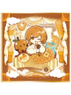 苏沐橙2(隐藏款)亚克力色纸-睡颜系列