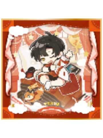 叶修2(隐藏款)亚克力色纸-睡颜系列