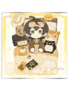 周泽楷2(常规款)亚克力色纸-睡颜系列