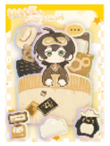 周泽楷冰箱贴-睡颜系列