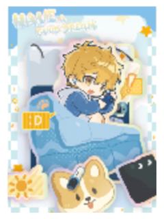 黄少天冰箱贴-睡颜系列