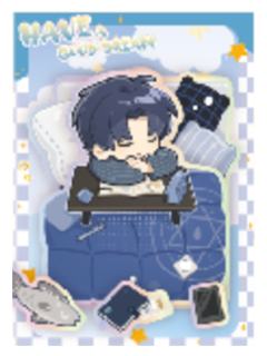 喻文州冰箱贴-睡颜系列