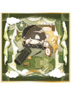 王杰希2(隐藏款)亚克力色纸-睡颜系列