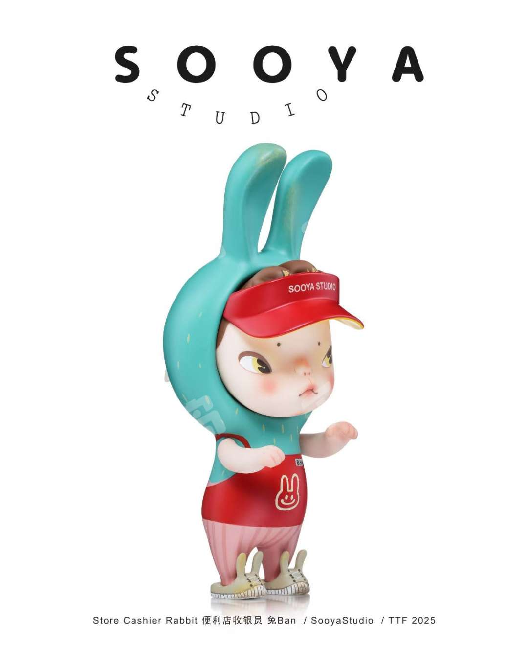 その他 SooyaStudio Store Cashier Rabbit 便利店收银员兔Ban | sooya - Ban兔- 手办- 大娃｜千岛