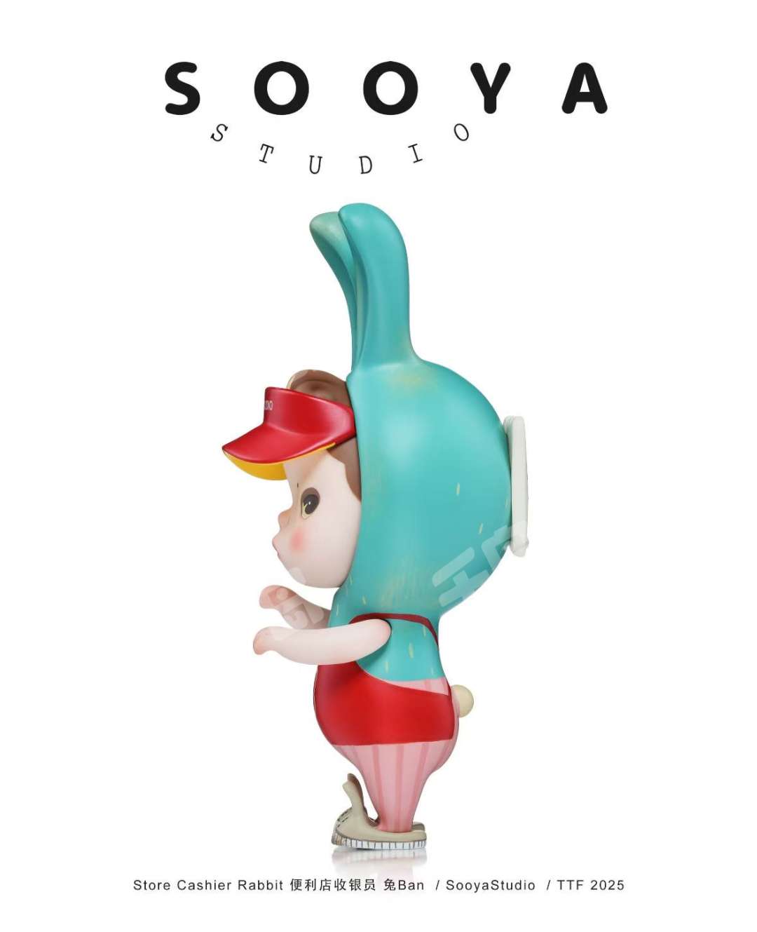 その他 SooyaStudio Store Cashier Rabbit 便利店收银员兔Ban | sooya - Ban兔- 手办- 大娃｜千岛