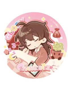 张佳乐2(常规款)徽章-睡颜系列