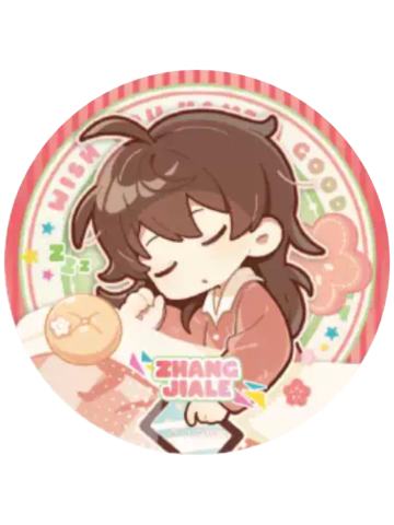 张佳乐2(隐藏款)徽章-睡颜系列