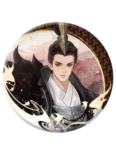 霍去病马口铁徽章-绘色染春系列