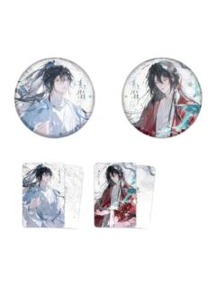 尘不到&闻时徽章套组-青鸟传情系列