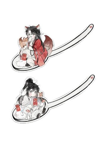 尘不到&闻时亚克力打卡棒-哄人系列