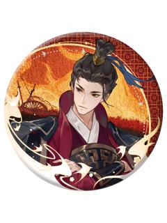 卫青马口铁徽章-绘色染春系列