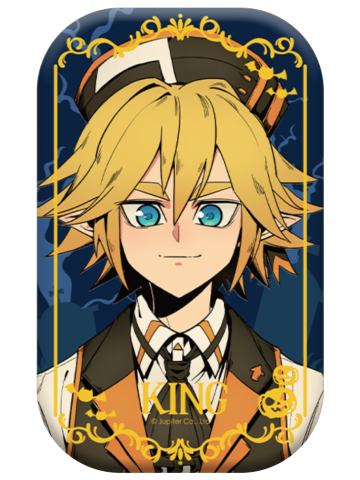 金方形徽章-制服胸像系列