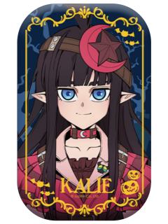 凯莉方形徽章-制服胸像系列