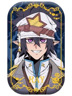 雷狮方形徽章-制服胸像系列