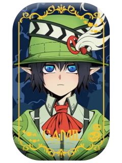 卡米尔方形徽章-制服胸像系列