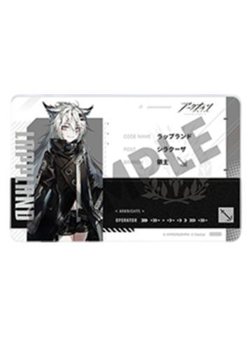 拉普兰德1干员ID卡风胸针-日服悠星六周年fes.vol.10