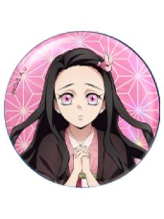 灶门祢豆子吧唧-瑞幸联动系列