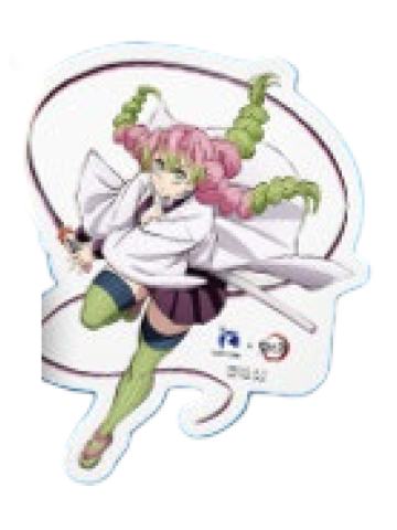 甘露寺蜜璃贴纸-瑞幸联动系列