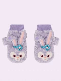 星黛露半指毛绒手套