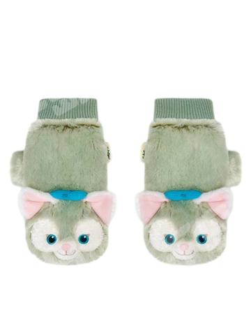 杰拉多尼半指毛绒手套