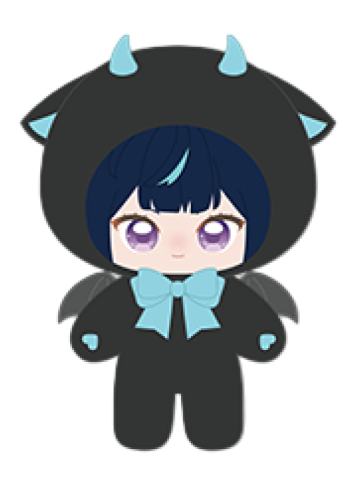 冴雾笑主(Shadow款)-ES珍藏系列玩偶-Shine & Shadow