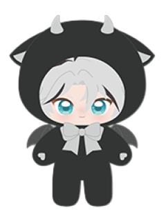 泷维吹(Shadow款)-ES珍藏系列玩偶-Shine & Shadow