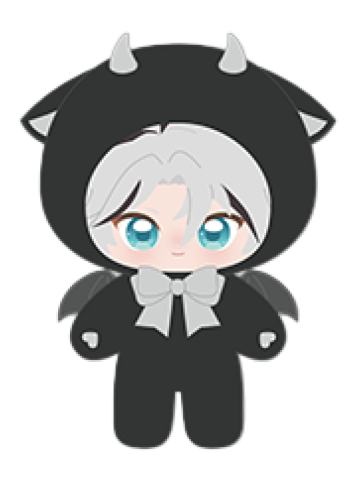 泷维吹(Shadow款)-ES珍藏系列玩偶-Shine & Shadow