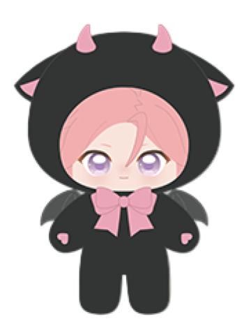 樱河琥珀(Shadow款)-ES珍藏系列玩偶-Shine & Shadow