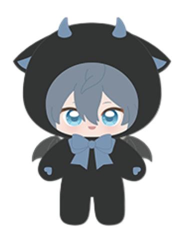 椎名丹希(Shadow款)-ES珍藏系列玩偶-Shine & Shadow