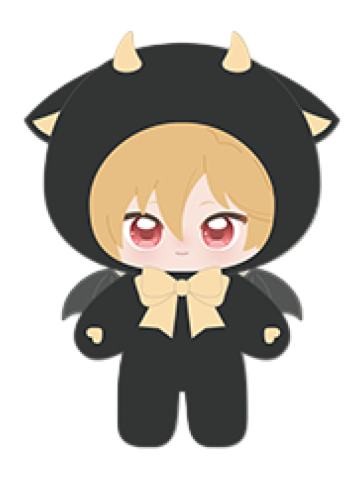 仁兔成鸣(Shadow款)-ES珍藏系列玩偶-Shine & Shadow