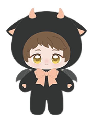 天满光(Shadow款)-ES珍藏系列玩偶-Shine & Shadow