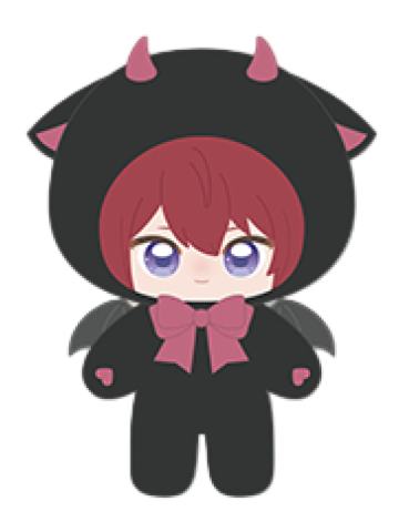 朱樱司(Shadow款)-ES珍藏系列玩偶-Shine & Shadow