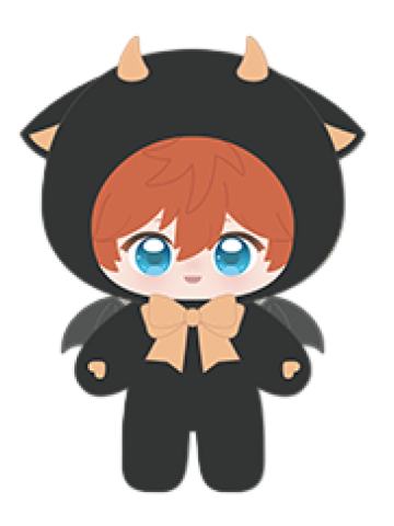 明星昴流(Shadow款)-ES珍藏系列玩偶-Shine & Shadow