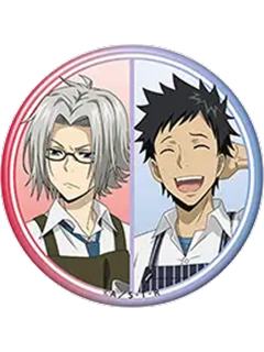 狱寺隼人&山本武-AGF2025 料理实习吧唧