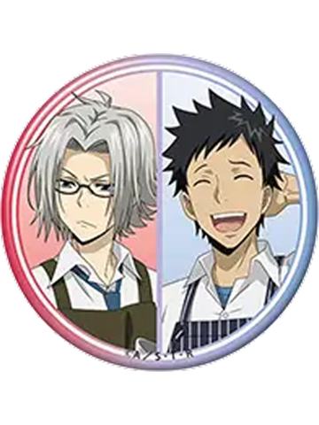 狱寺隼人&山本武-AGF2025 料理实习吧唧