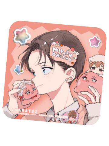 樱咲冬夏A-铁人卡拉OK联动随餐杯垫vol.2