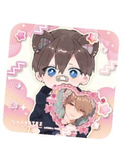 樱咲冬夏B-铁人卡拉OK联动随餐杯垫vol.2