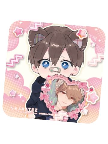 樱咲冬夏B-铁人卡拉OK联动随餐杯垫vol.2